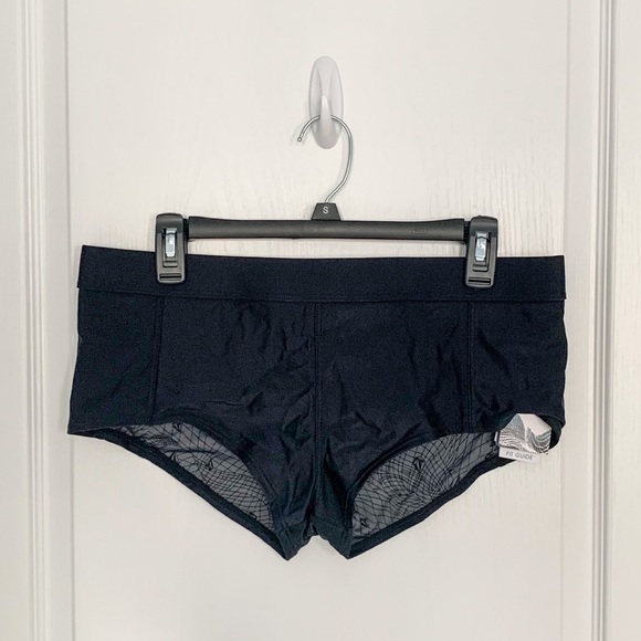 Volcom Simply Solid Boy Cut Bikini Bottom Shorts - Picture 5 of 9